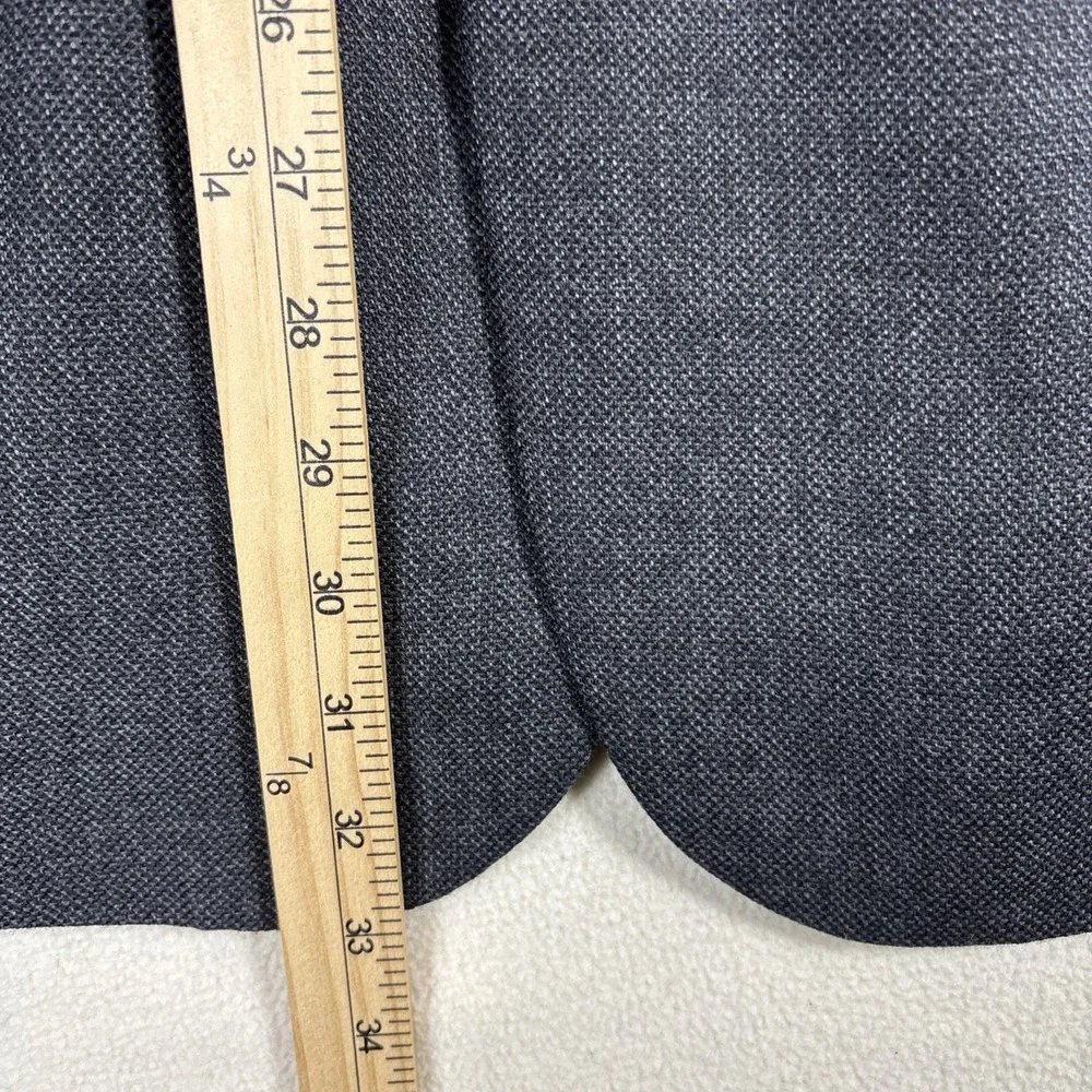 Jos. A. Bank Travelers‎ Collection Wool Sport Jacket Blazer 43R Dark Herringbone